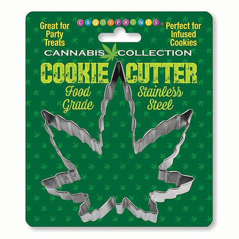 Cannabis Metal Cookie Cutter by Little Genie