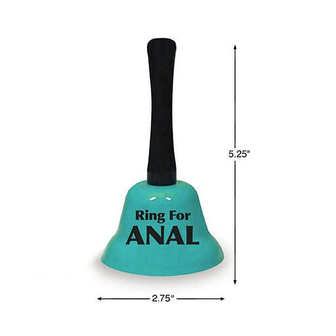 Ring For Anal Novelty Bell Teal by Little Genie