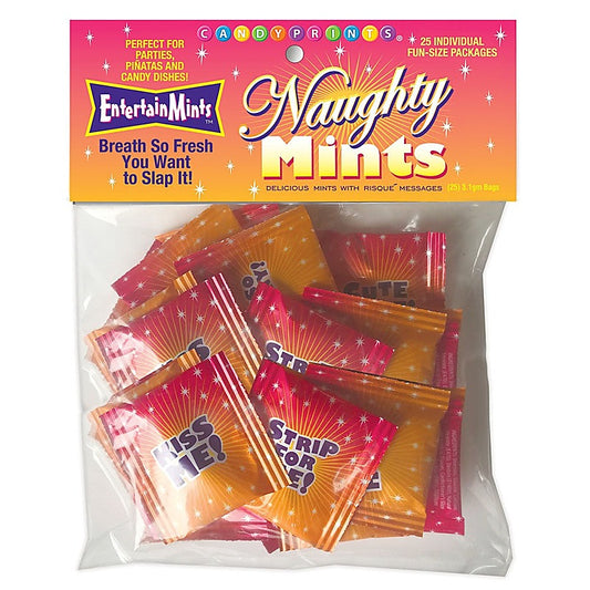 Naughty Mints Bulk Bag of 25 Packs by Little Genie