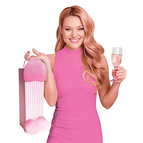3D Sparkling Penis Novelty Gift Bag by Little Genie