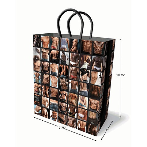 Sexy Guys Novelty Gift Bag by Little Genie