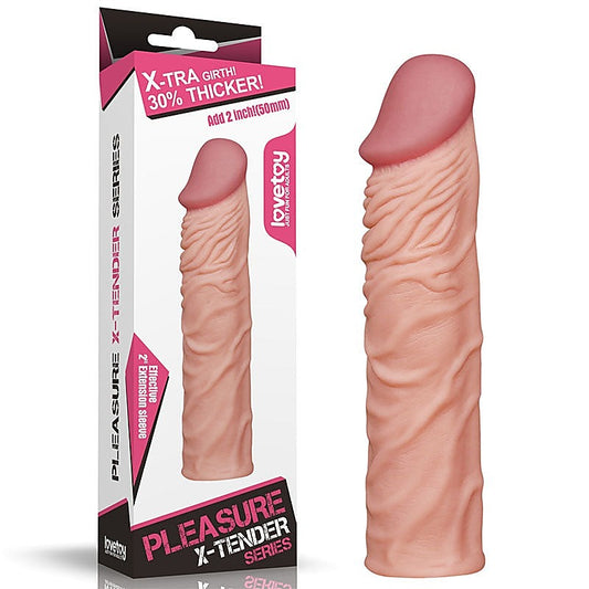 Pleasure X Tender Penis Extension Sleeve by Lovetoy