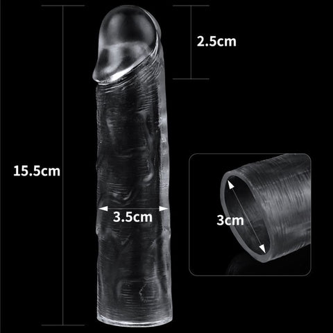 Flawless Penis Extender Sleeve by Lovetoy