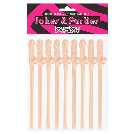 Willy Dicky Straws by Lovetoy