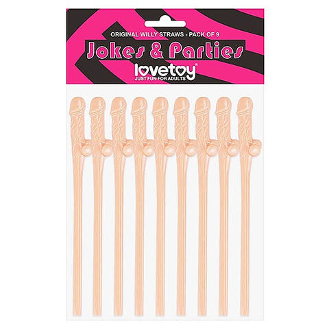 Willy Dicky Straws by Lovetoy