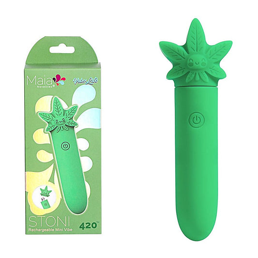 STONI 420 Rechargeable Mini Bullet Vibrator by Maia Toys