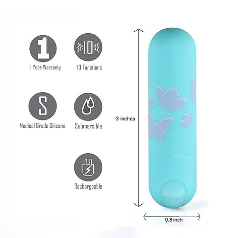 Maia Julia 10 Function USB Rechargeable Bullet by Maia Toys