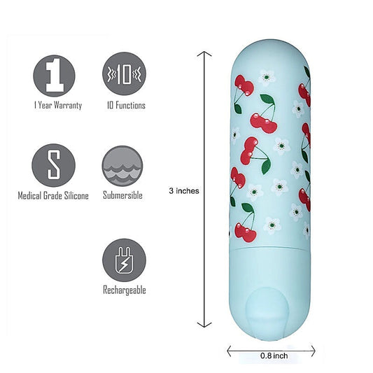 Maia Sherri Multi Function USB Rechargeable Bullet Vibrator