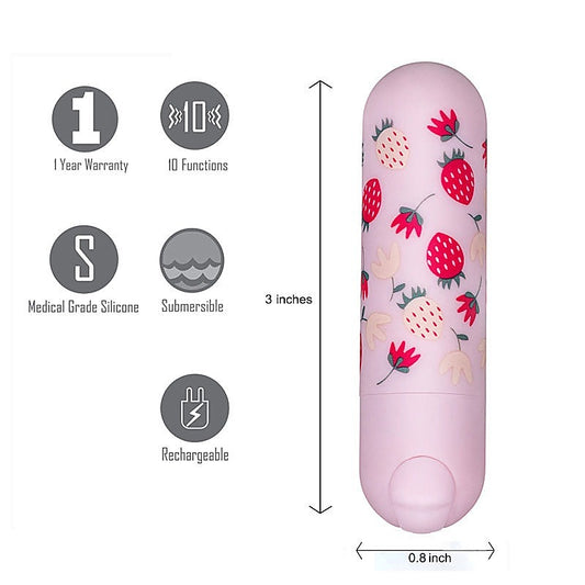 Maia BARI 10 Mode Rechargeable Bullet Massager by Maia Toys