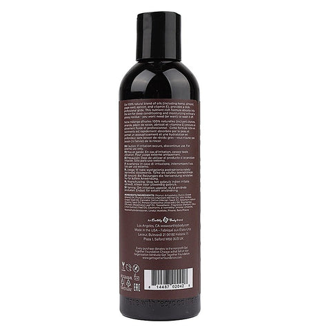 Scented Hemp Seed Massage and Body Oil by Earthly Body