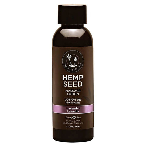 Hemp Seed Scented Adult Massage Lotion by Earthly Body