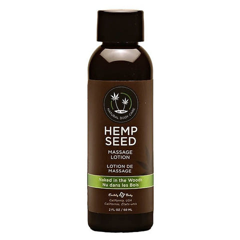 Hemp Seed Scented Adult Massage Lotion by Earthly Body