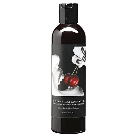 Edible Spa Quality Flavoured Massage Oil by Earthly Body