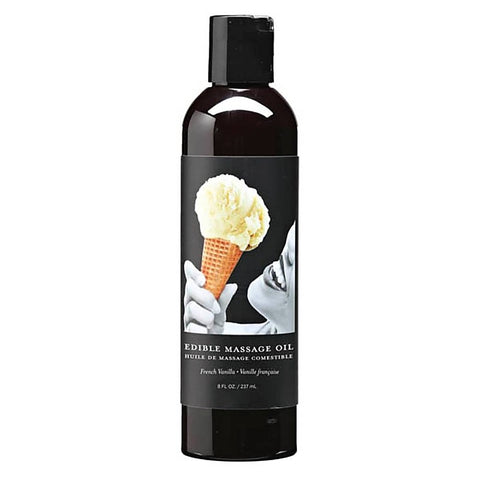 Edible Spa Quality Flavoured Massage Oil by Earthly Body
