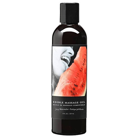 Edible Spa Quality Flavoured Massage Oil by Earthly Body