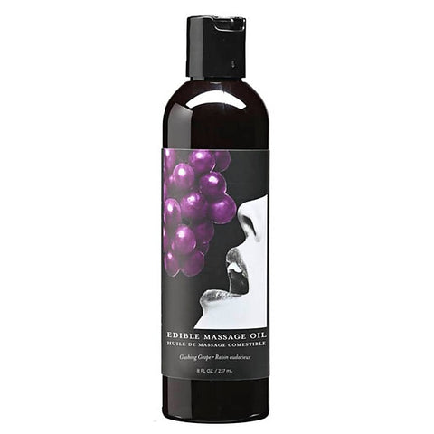 Edible Spa Quality Flavoured Massage Oil by Earthly Body