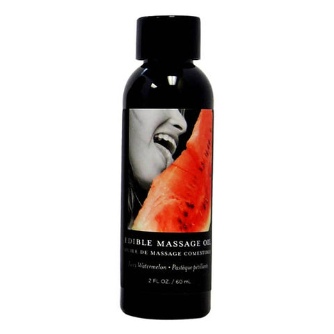 Edible Natural Flavoured Massage Oil by Earthly Body