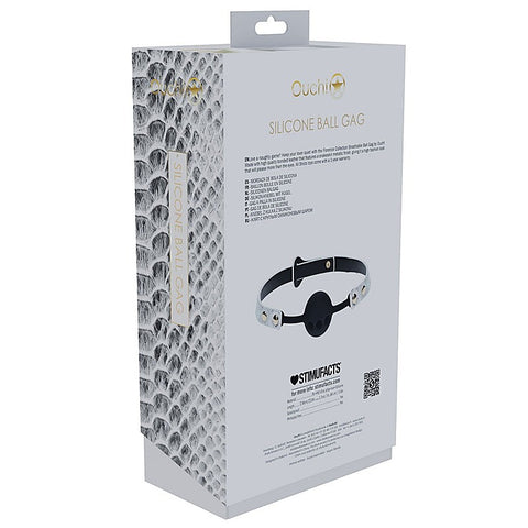 OUCH! Florence Collection Breathable Ball Gag by Shots Toys