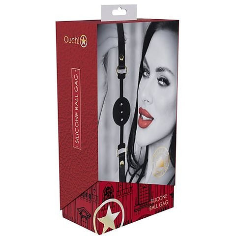 Milan Collection Breathable Silicone Ball Gag by Shots Toys
