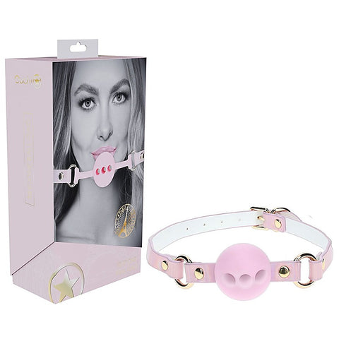 OUCH! Paris Collection Breathable Ball Gag by Shots Toys