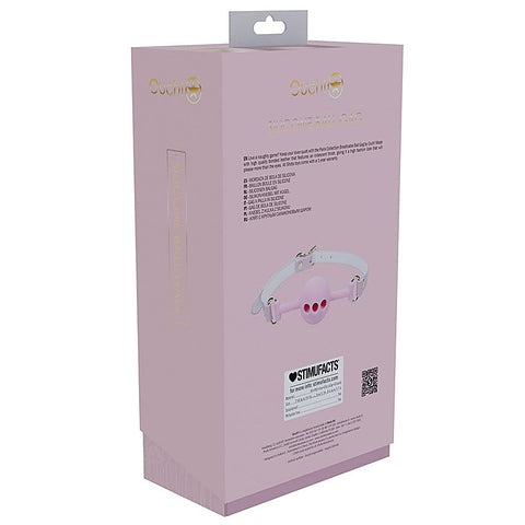 OUCH! Paris Collection Breathable Ball Gag by Shots Toys