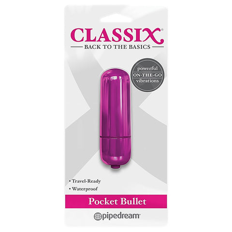 Classix Vibrating Pocket Bullet Massager