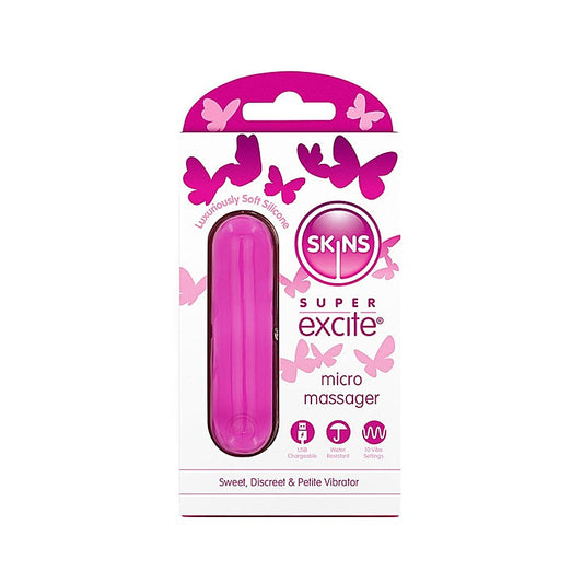 Super Excite Rechargeable Bullet Vibrator by Skins Touch