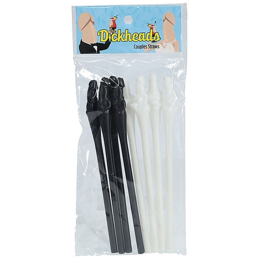 The Dickheads Couples Novelty Straws by Shots Toys