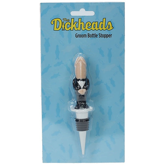 The Dickheads Groom Bottle Stopper by Shots Toys