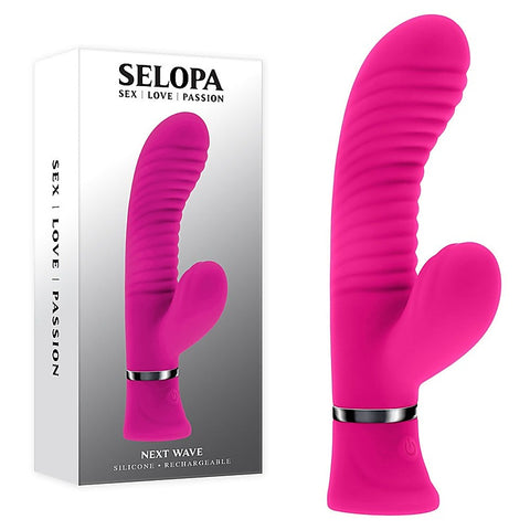 NEXT WAVE USB Rechargeable Dual Rabbit Vibrator by Evolved