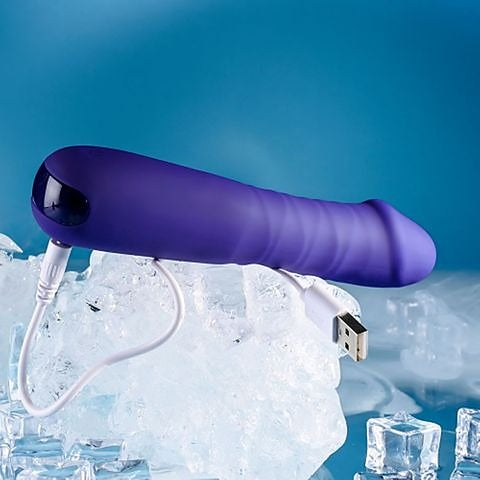 AMBITION Rechargeable Thrusting Dildo by Evolved