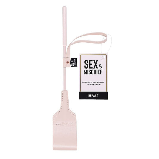 Peaches N CreaMe BDSM Play Riding Crop by Sportsheets