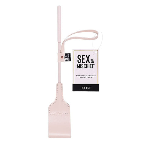 Peaches N CreaMe BDSM Play Riding Crop by Sportsheets