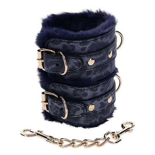 Cougar Fur Handcuffs by Sportsheets