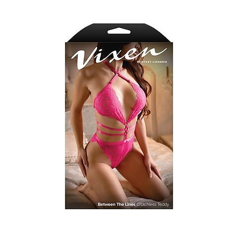 Vixen Between The Lines Teddy by Fantasy Lingerie