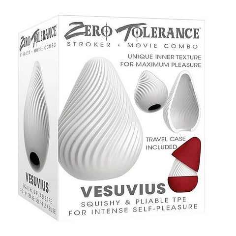 Zero Tolerance VESUVIUS Mini Male Stroker Egg by Evolved