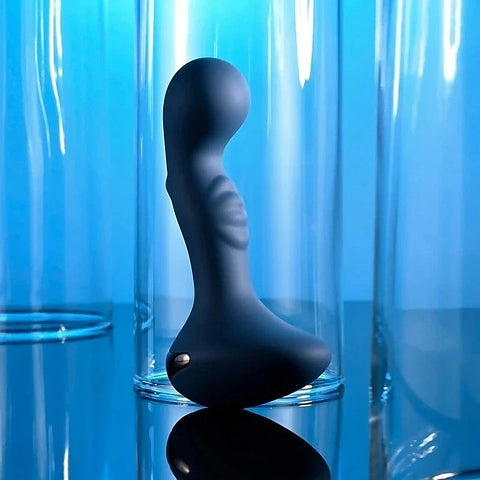 Blue Oasis Vibrating Anal Plug by Evolved