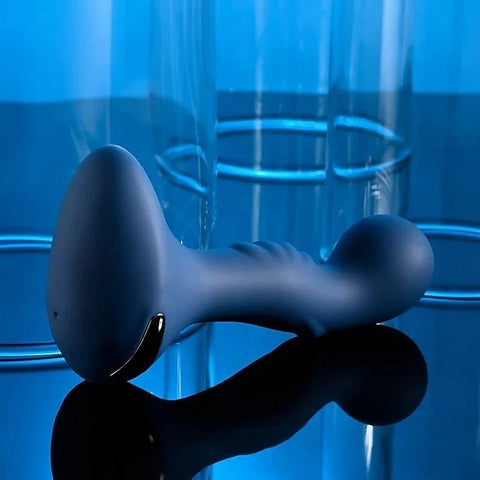 Blue Oasis Vibrating Anal Plug by Evolved