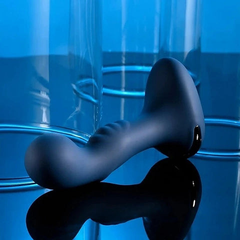 Blue Oasis Vibrating Anal Plug by Evolved