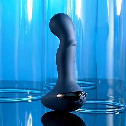 Blue Oasis Vibrating Anal Plug by Evolved