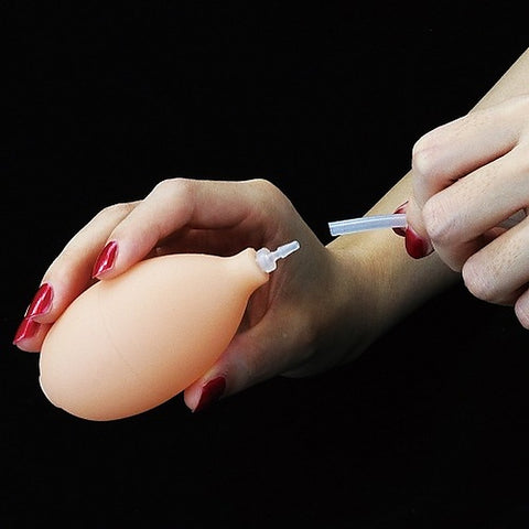 Soft Ejaculation Cock With Ball Realistic Dildo 8.5in