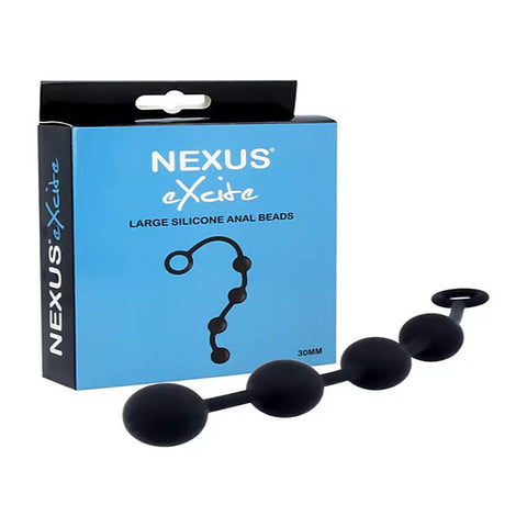 EXCITE Silicone Anal Beads by Nexus Sex Toys