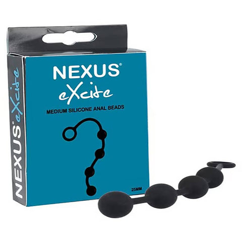 EXCITE Silicone Anal Beads by Nexus Sex Toys