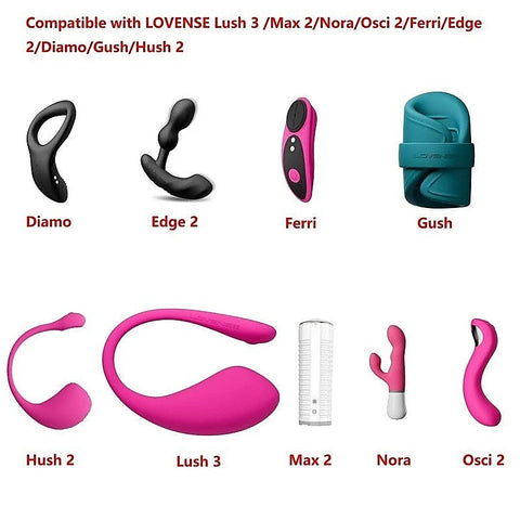 Charging Cable For Lush, Lush 2, Hush, Edge, Osci by Lovense