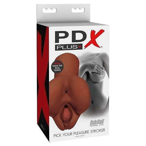 Pick Your Pleasure Men's Stroker Brown by Pipedream Products