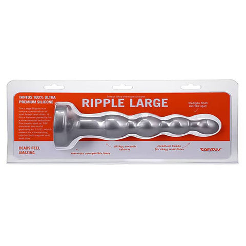 Ripple Large Silicone Anal Beads by Tantus