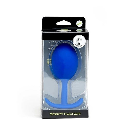 Thunder Butt Plug Large Blue by Sport Fucker