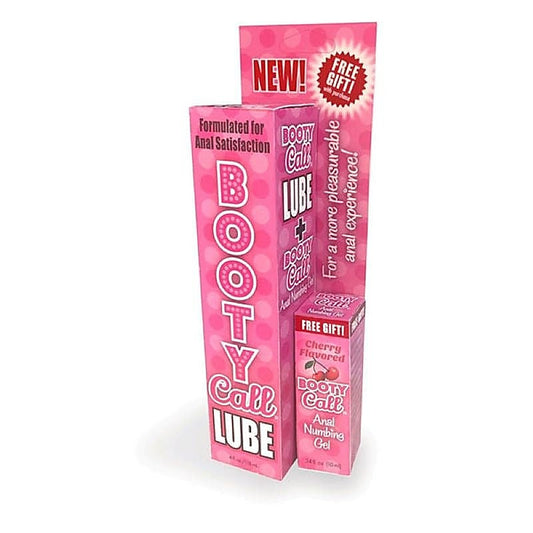 Booty Call Lube Duo Anal Lubricant with Numbing Gel