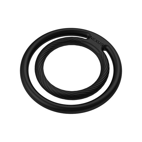Double Enduro Silicone Cock & Ball Ring by Nexus