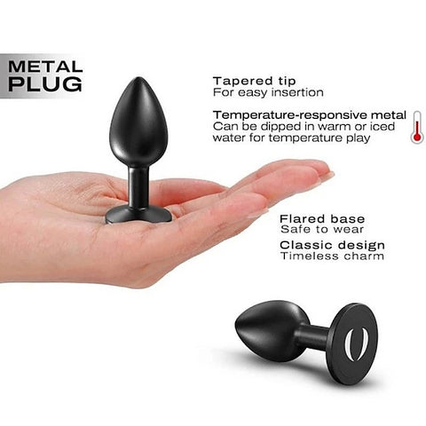 Onix Metal Butt Plug by Marc Dorcel